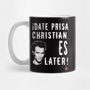 Christian Slater spanish joke Mug